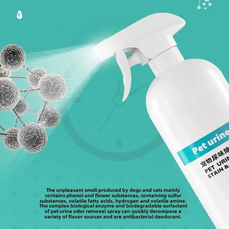 Deodorante per enzima biologica per animali domestici con urina per cani e gatti Deodorante per interni e deodorante spray