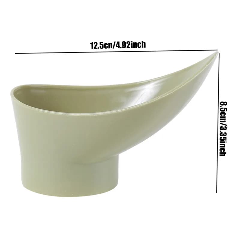 Set da 1 Pezzo: Bottiglia Portatile in Plastica da 1000ML per Urinare, Ausilio per WC Mobile, Bottiglia per Urina da Campeggio e Auto, per Donne e Uomini, Strumento da Viaggio