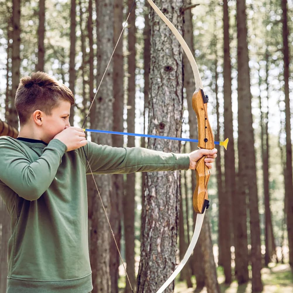 24 Pezzi Frecce da Tiro con l'Arco con Sistema di Sicurezza a Ventosa, per Allenamento Portatile, Competizioni all'Aperto e Giochi Divertenti