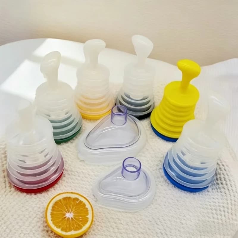 Kit di Soccorso Domestico per Asfissia, Dispositivo di Primo Soccorso per Soffocamento con Maschere per Bambini e Adulti, Soccorso d'Emergenza