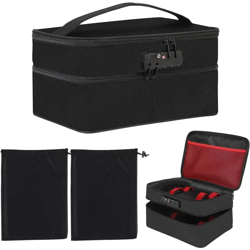 Storage Container with Key Lock for Toys