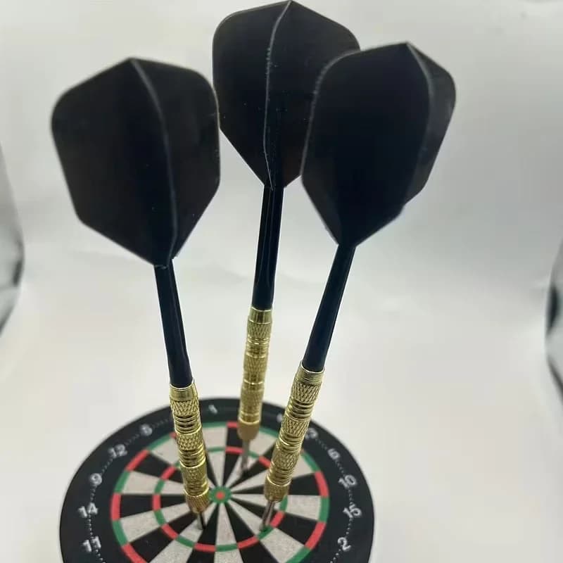 MuqiNush Dart Flights Set with Multi-Color & 10 Styles, Replacement Tail Wings for Soft Tip & Steel Tip Darts, Standard Design