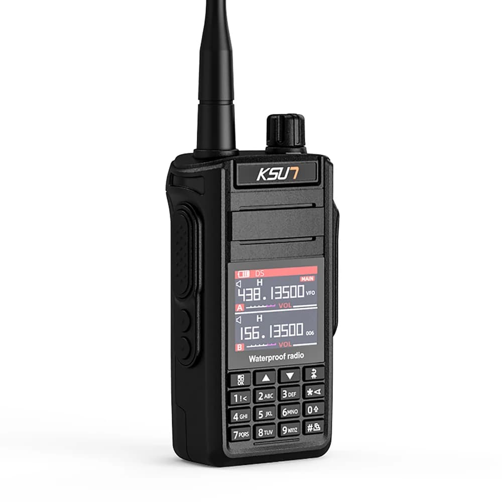 Commercio all'ingrosso personalizzato UV65P IP68 10W UHF VHF Dual Band 144-520MHz Radio FM Air Band Ricetrasmettitore Walkie Talkie Comunicatore