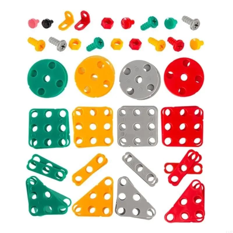 F19f Ingegneria Building Set Toy Kids Kids Learning Hand-Eye Coordination per Creative GI