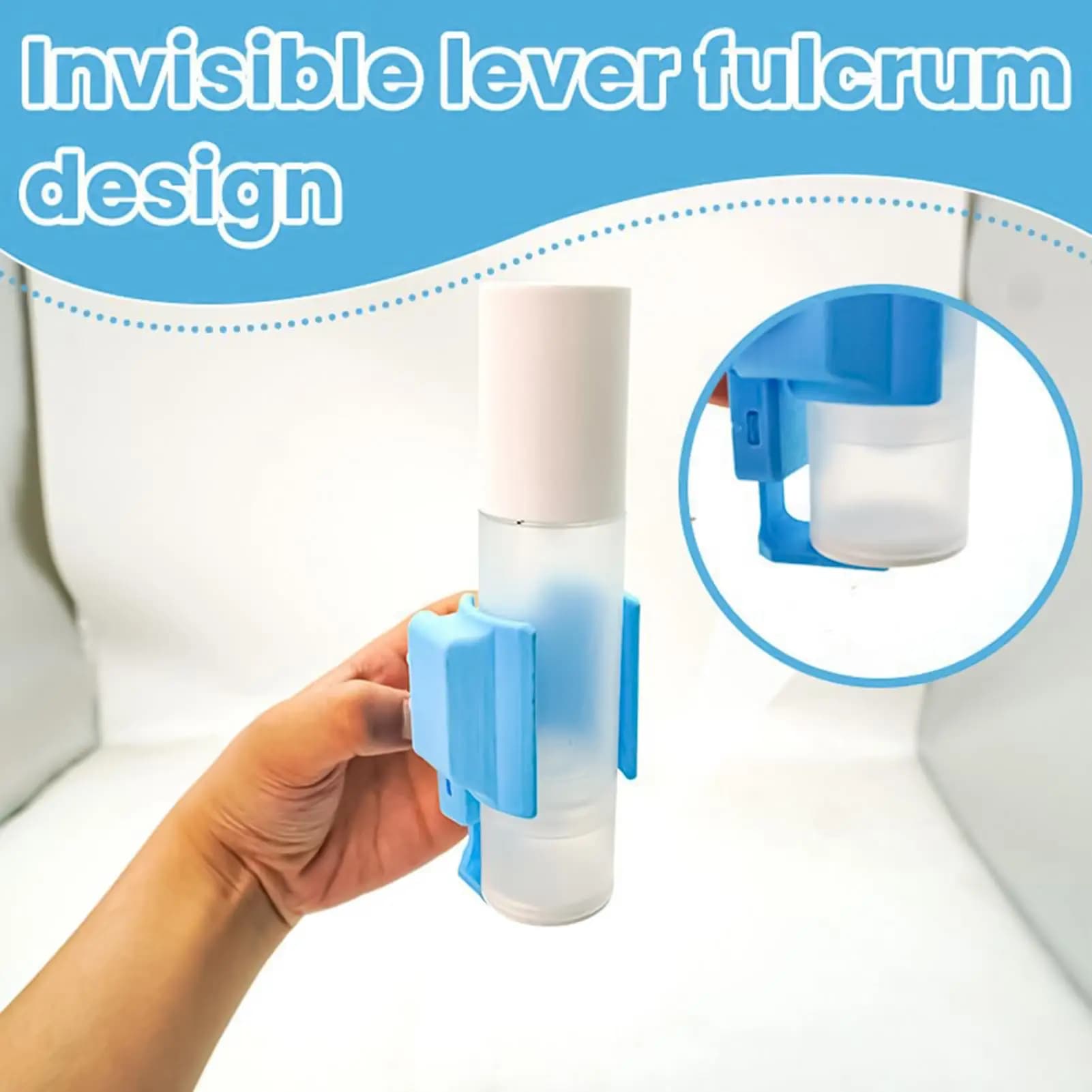 Wall brush holder for electric shaver, support for toothbrush organizer, without drilling, for Vanity RV