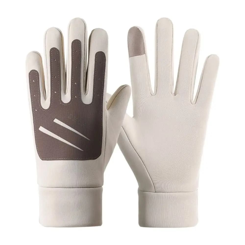 Nuovi guanti da equitazione caldi Guanti da ciclismo antiscivolo antivento Guanti sportivi impermeabili resistenti al freddo Motocicletta