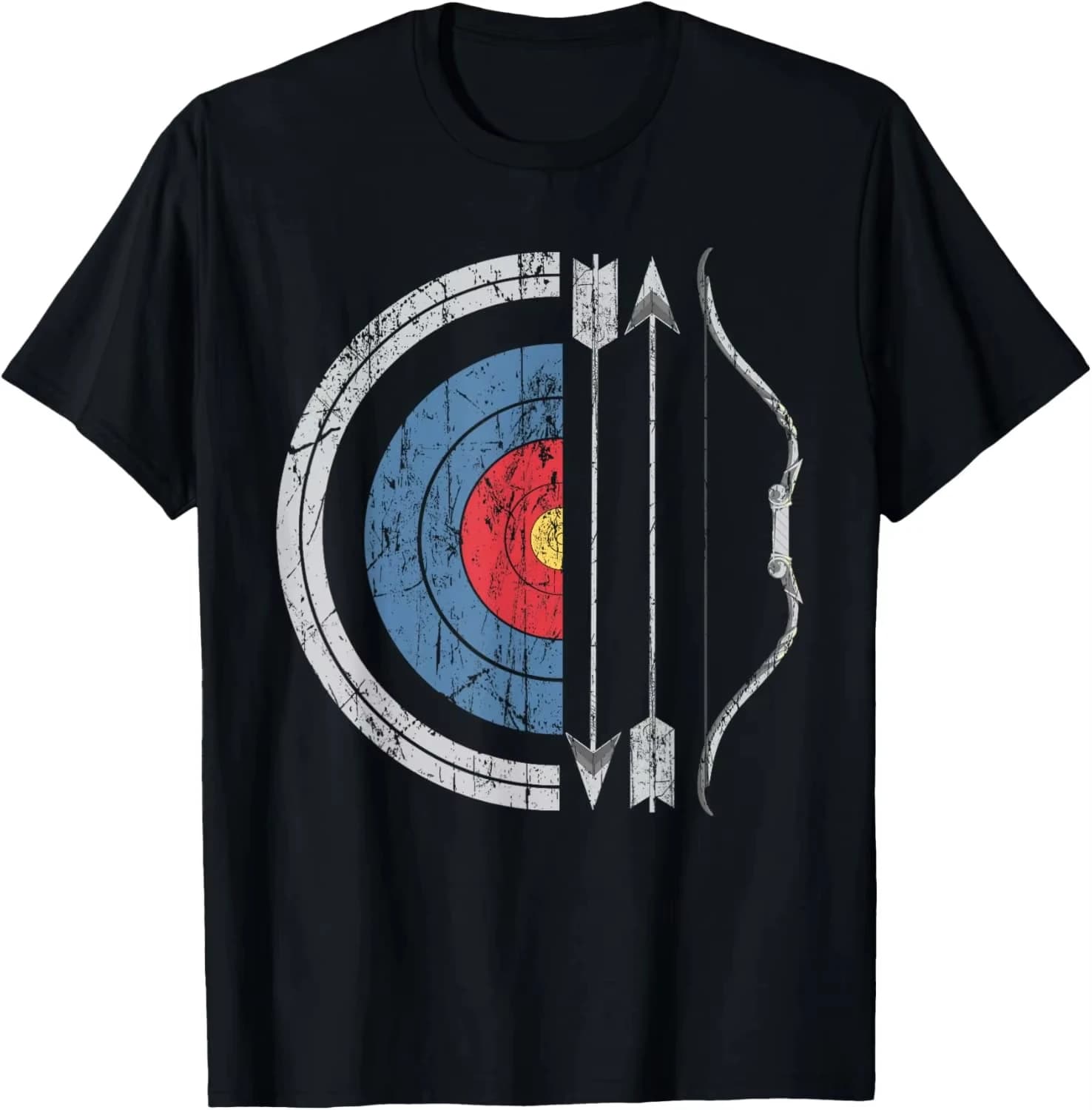 Bow Arrow Archery Target Marksman Quiver T-shirt For Archers Unisex Summer Streetwear Short Sleeve Casual Tops