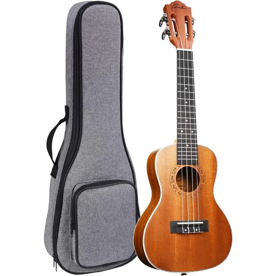 Ukulele da concerto Strumento classico Ukulele da 23 pollici con 12 lezioni online Pacchetto Starter Pack Ukalalee per principianti professionisti