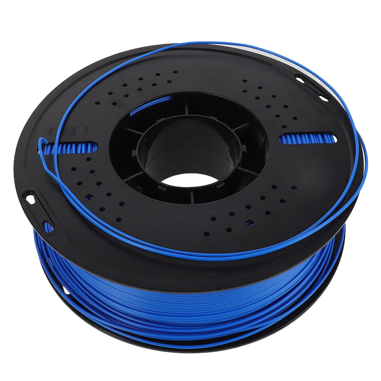 1 Roll Pla Printer Filament Sky Blue Precise Diameter Matte Decorative Filament Spool for 3D Craft Printing Supplies