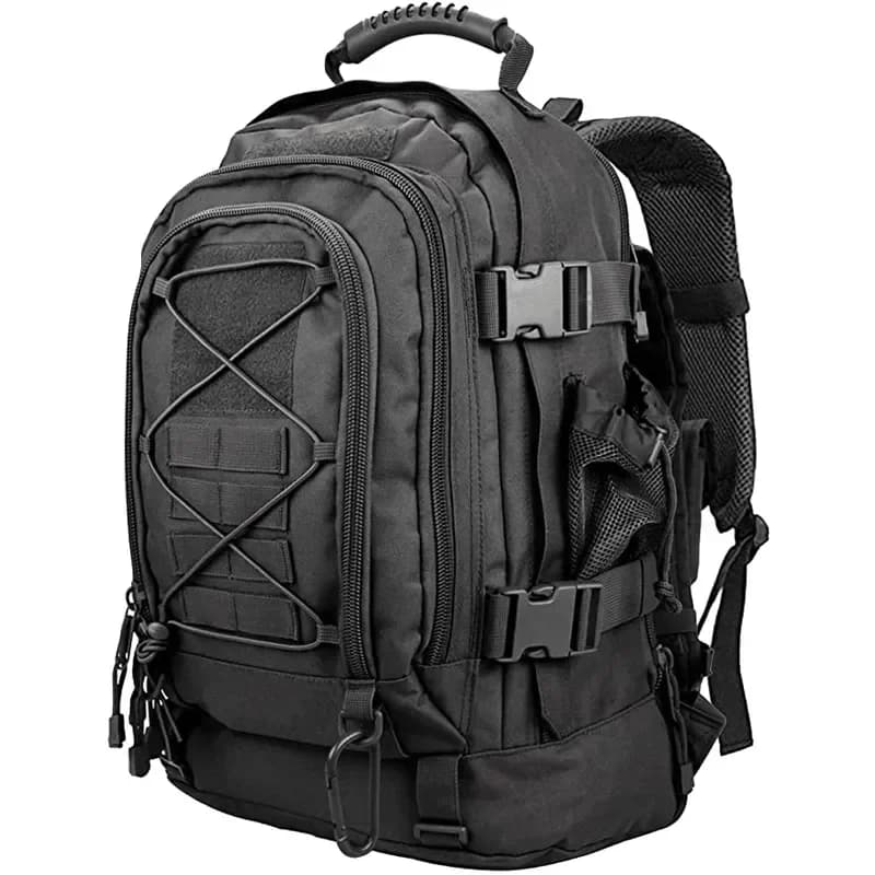 Zaino tattico extra large da 60 litri per uomo donna Zaini da trekking resistenti all'acqua per esterni Zaino da viaggio Zaini per laptop