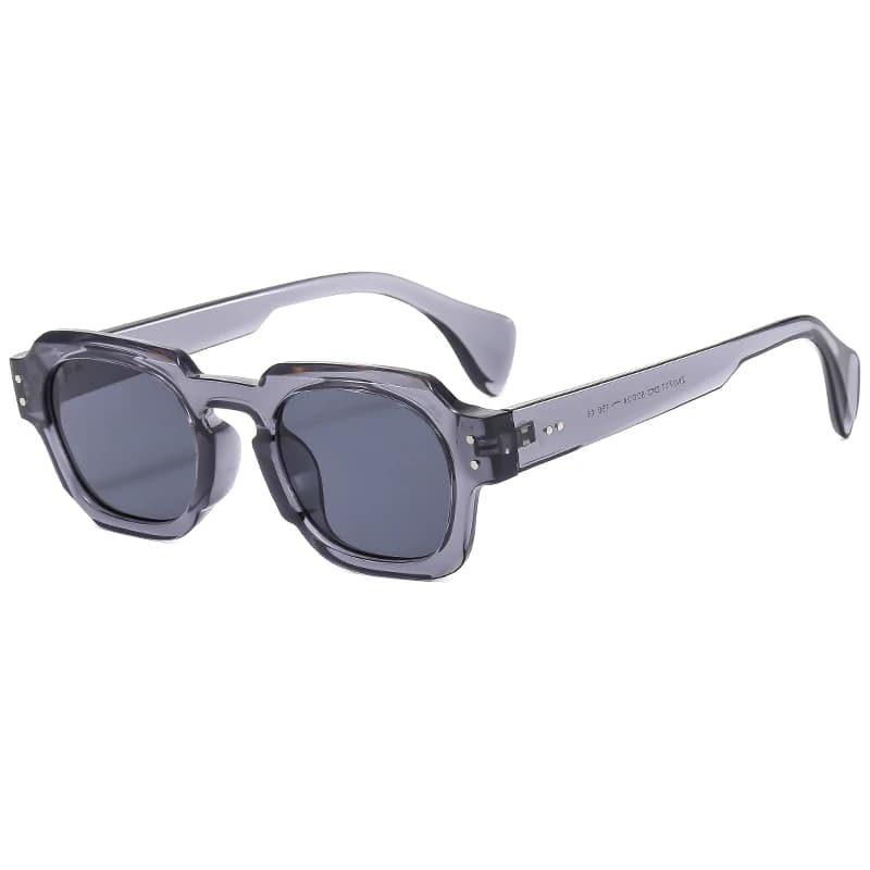 Fashion Square Women Luxury Brand Designer Sunglasses Retro Candy Color Shades Men Trending Black Grey Sun Glasses UV400
