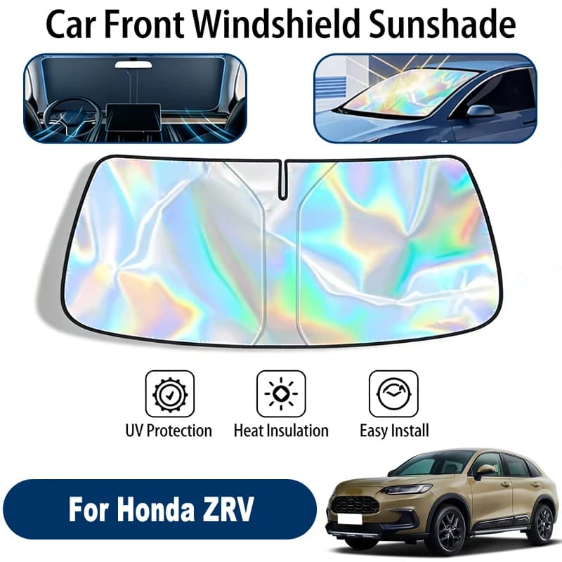 Parasole per parabrezza per Honda ZRV, accessorio pieghevole per protezione solare riflettente UV per il finestrino anteriore