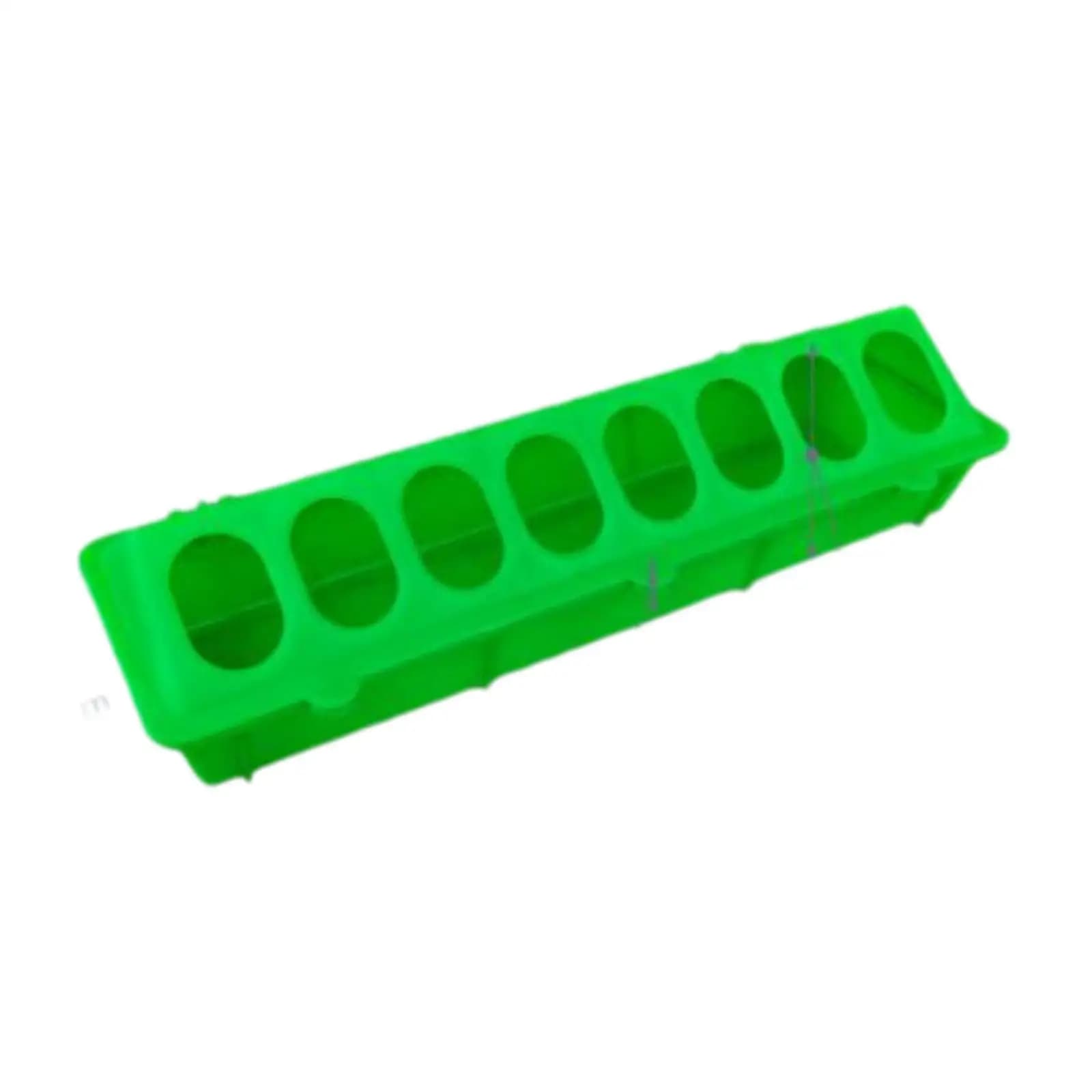Poultry Feeder Waste Ground Multihole Food Dispenser Container Water Bowl Farming Tool for Farm Pigeon Storage Quails Chicken