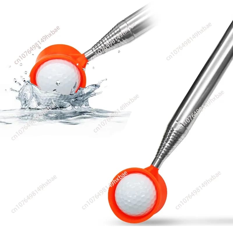 Raccoglitore di palline da golf Raccoglitore di palline da golf Raccoglitore telescopico Pick Up Grabber Artiglio Ventosa Strumento per accessori da golf acquatico