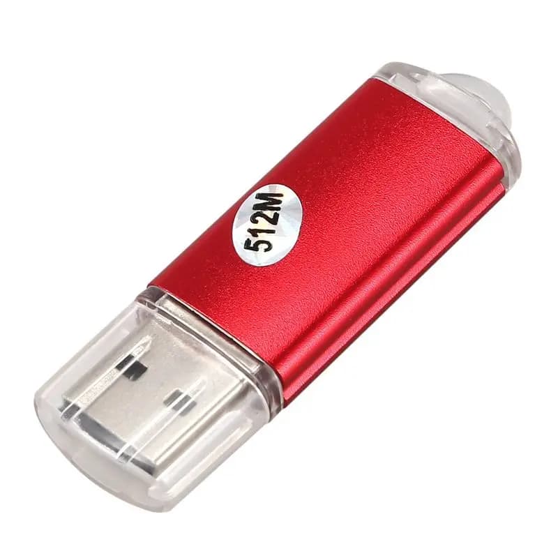 Classic-5X USB 2.0 Flash Memory Stick Pen Drive Storage Thumb Color:Red Capacity:512MB