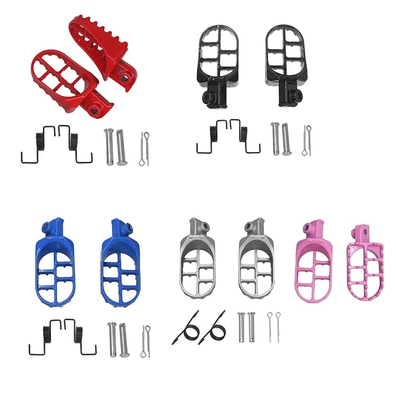 1 paio di pedane poggiapiedi per Yamaha PW50 80 TW200 per XR50R CRF50 CRF70 CRF80 CRF100F moto cinese Dirt Pit Bike