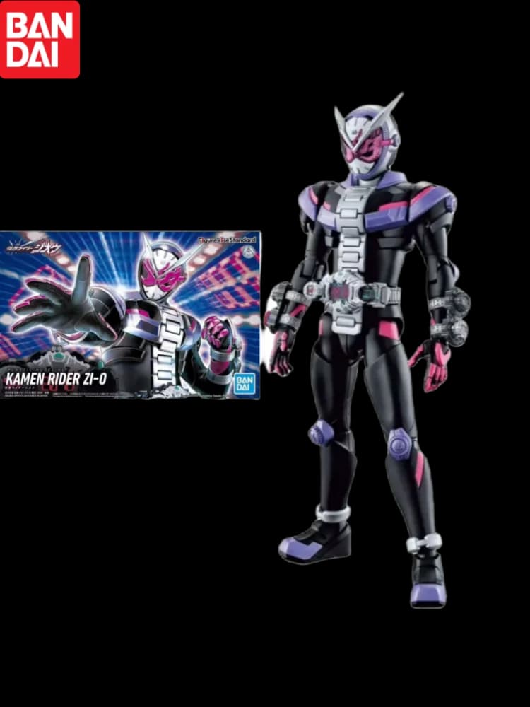 Bandai Figure-Rise Standard Frs Kamen Rider Zio Time King Model Kit Cool Gift Mecha Warrior Figure Garage Educational Toy