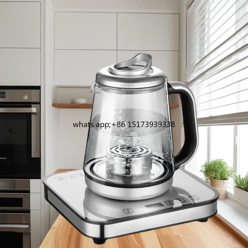 Electric kettle for alkaline water with ion membrane imported from 2 liters, hydrogen production and hydrogen and selenium elements