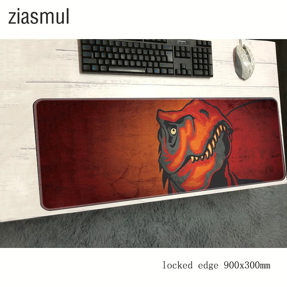 Mouse mat dinosaur gamer best gift Halloween 900x300x2mm mouse mat for notbook game mouse mat big pad mouse desk padmouse