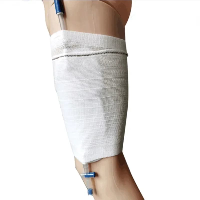 1 pcs elastic bag for urine bind support for leg drainage belt breathable medical comfort sleeve supplies for urinary incontinence