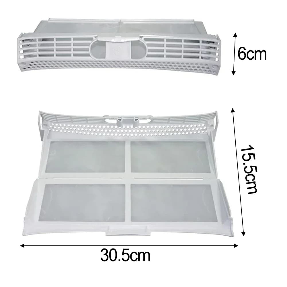 1/2pcs Per BOSCH Asciugatrice Fluff Filtro Fluff Filtro 652184 00652184 01000435 Asciugatrice Pulizia Accessori Per Elettrodomestici
