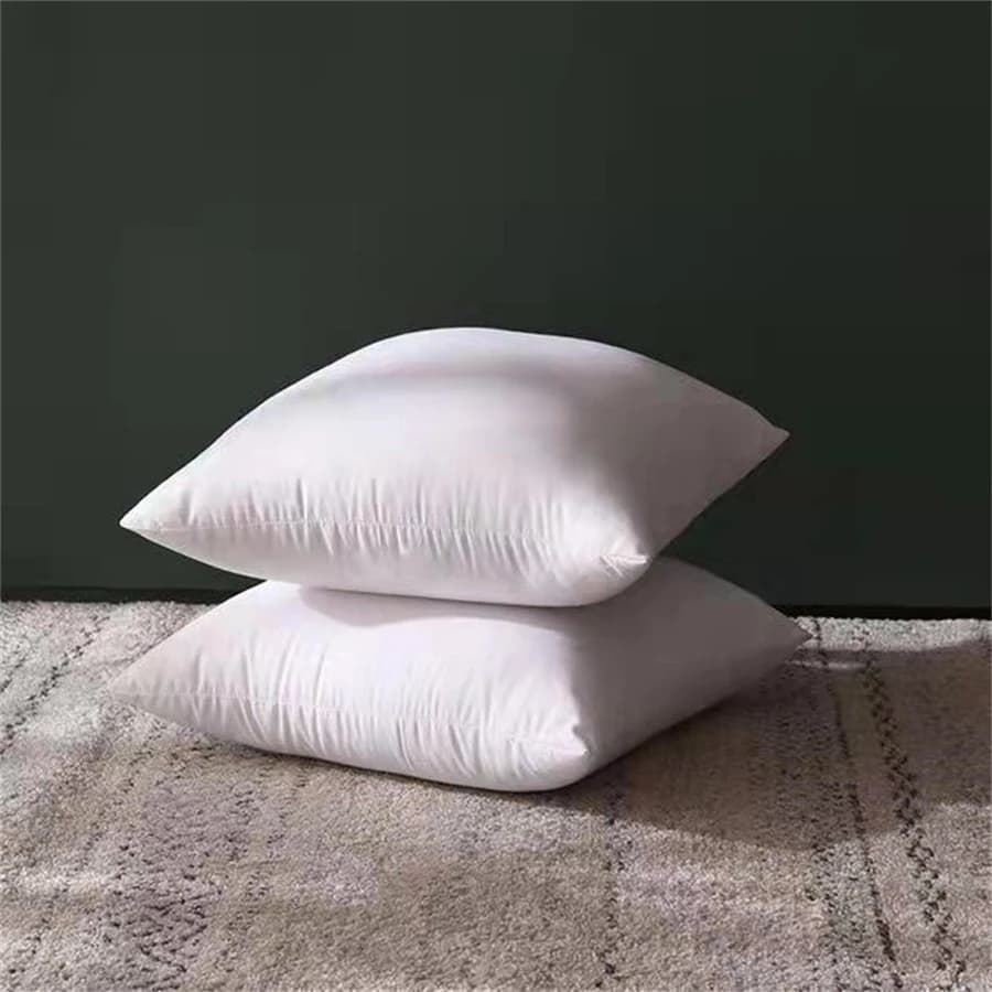 Classic 45x45cm Solid Color Cushion Core Soft Head Pillow Inner PP Cotton Filling Health Care Customizable Funny Cushion Filler