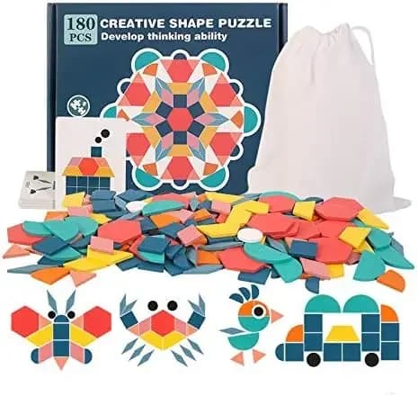 Puzzle Clever Board Toy Building Blocks Costruzioni fai-da-te Decorazioni Collezione Regalo creativo Giocattoli in legno Puzzle Giochi per bambini