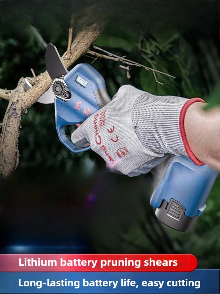 Electric shears pruning branches of prune shears for thick branches gardening for fruit trees strong shears with rechargeable lithium battery