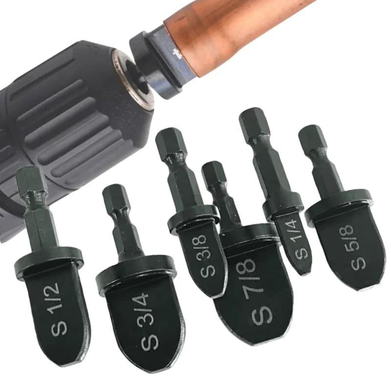 5/6/11PCS Expanding Pipe Cod Copper Hexagon Pipe Expanding Air Conditioned Swaging Tube Expanding Acquisition Repair Tool