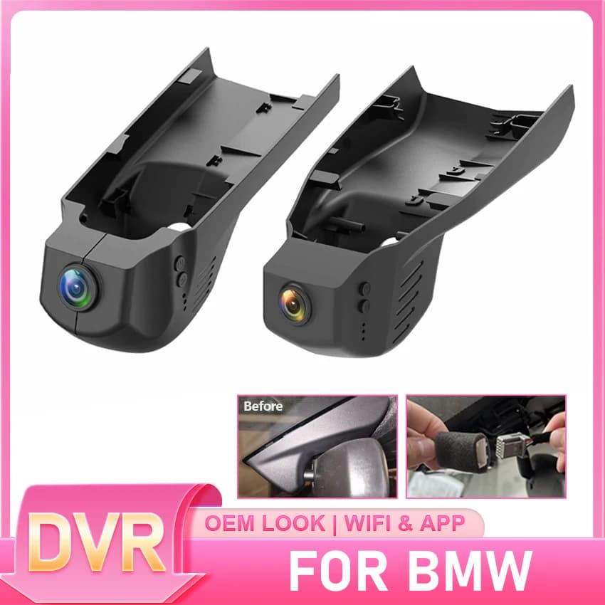 New Dash Cam DVR for Auto UHD 1080P Wifi for BMW Series 1 3 5 7 F30 F31 F32 F20 F10 X3 F25 X1 F48 X4 X6 X7 M