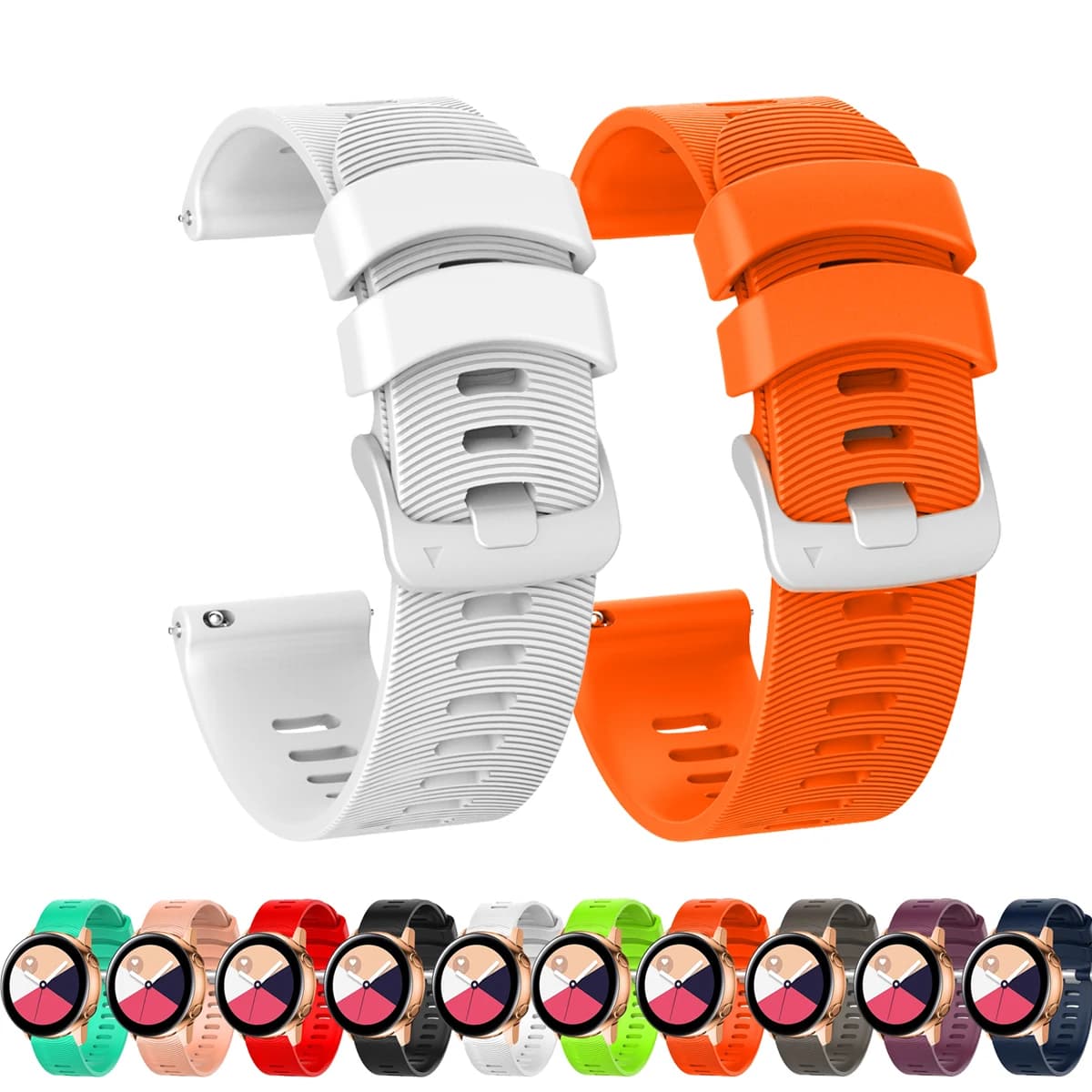 Per Garmin Vivoactive 3 cinturino 20mm silicone Smart Watch accessori cinturino di ricambio braccialetto per Garmin Vivoactive 6 5
