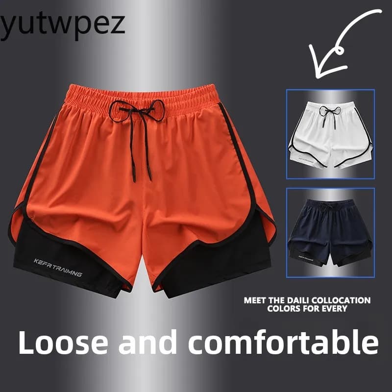 Fitness Breathable Plus Size Men's Basketball Shorts Cycling Sports Summer Loose Half Pants Running Quick-Drying Casual Fashion