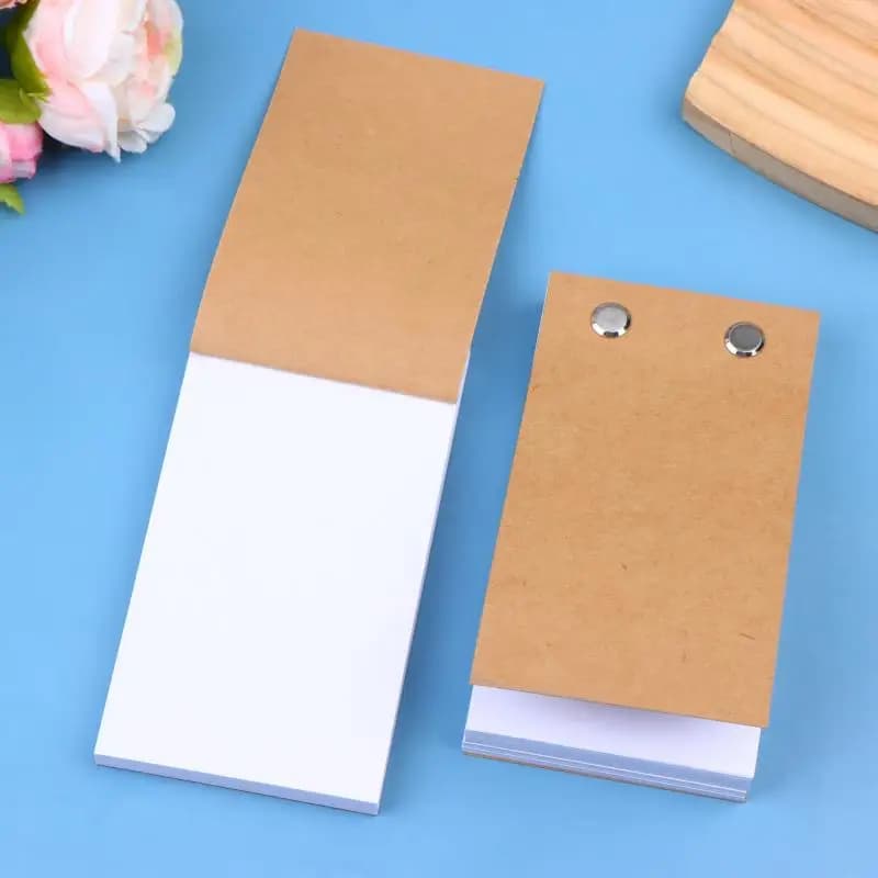 【Y】Blank Flip Book Kit With 60/100 Sheets Animation Paper Flipbook Binding Screws For LED Tracing Light Pad Drawing Sketching