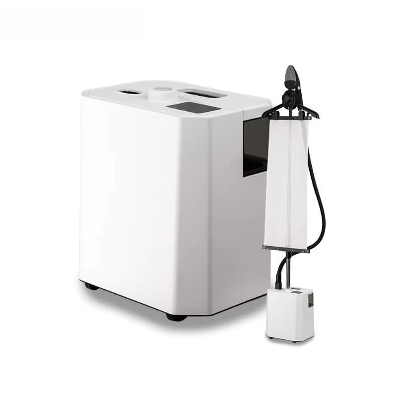 IX8 Nuovo Stiratore Verticale a Vapore per Vestiti, Ferro da Stiro Elettrico a Vapore con Bluetooth, Bianco