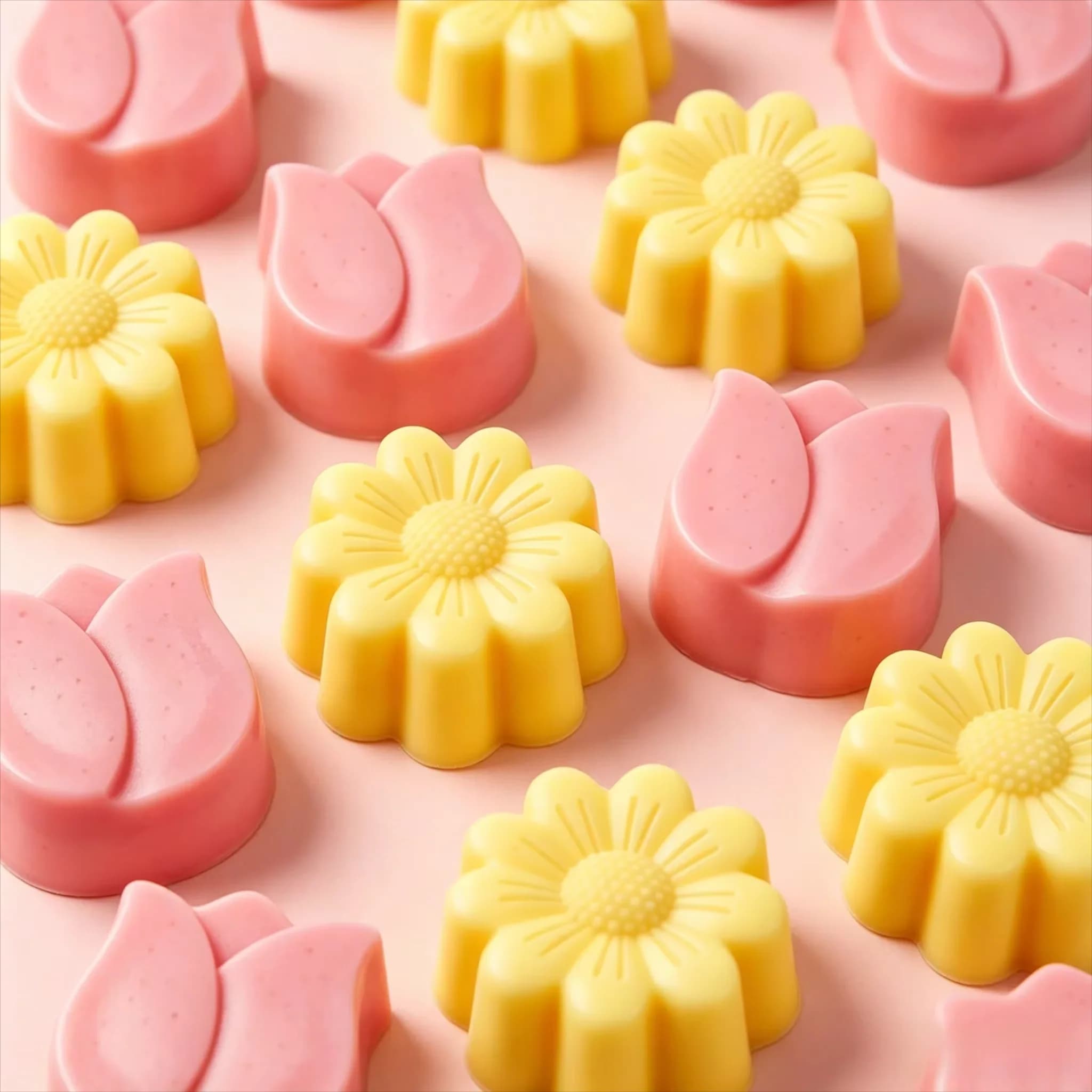 kinds Flower Silicone Molds Different Flower-shaped Baking Molds Suitable for Soap and Candle Making Cake Chocolate mould