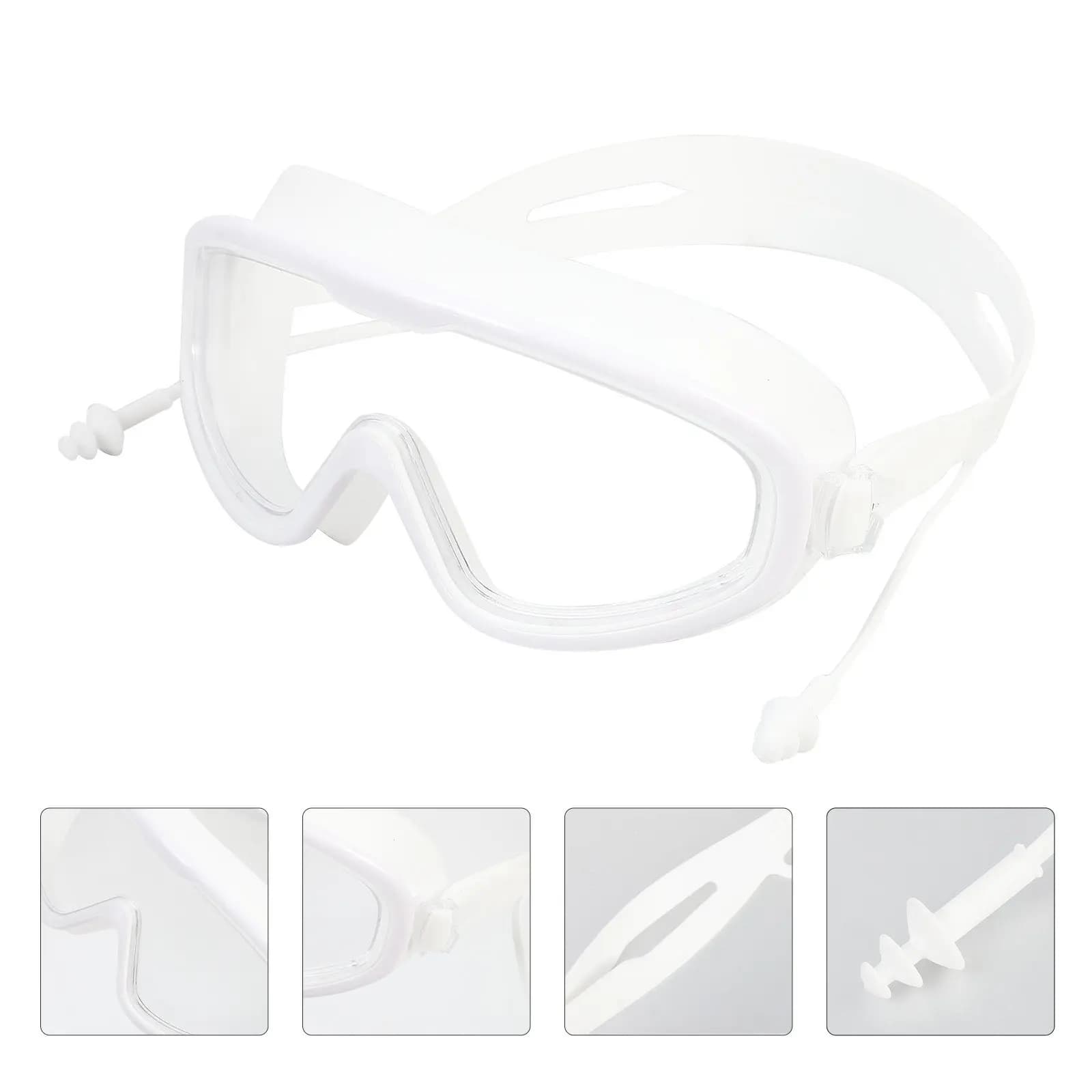 Swimming Goggles Adult Men Women Anti fog Waterproof Swimwear Non slip UV resistant Lenses Wide Angle Vision