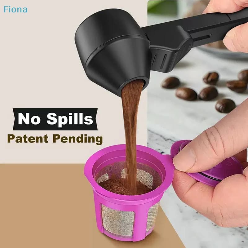✔ Cucchiaio dosatore scorrevole anti-goccia per proteine in polvere, riutilizzabile con manico più lungo, cucchiaio dosatore per caffè, imbuto, gadget da cucina