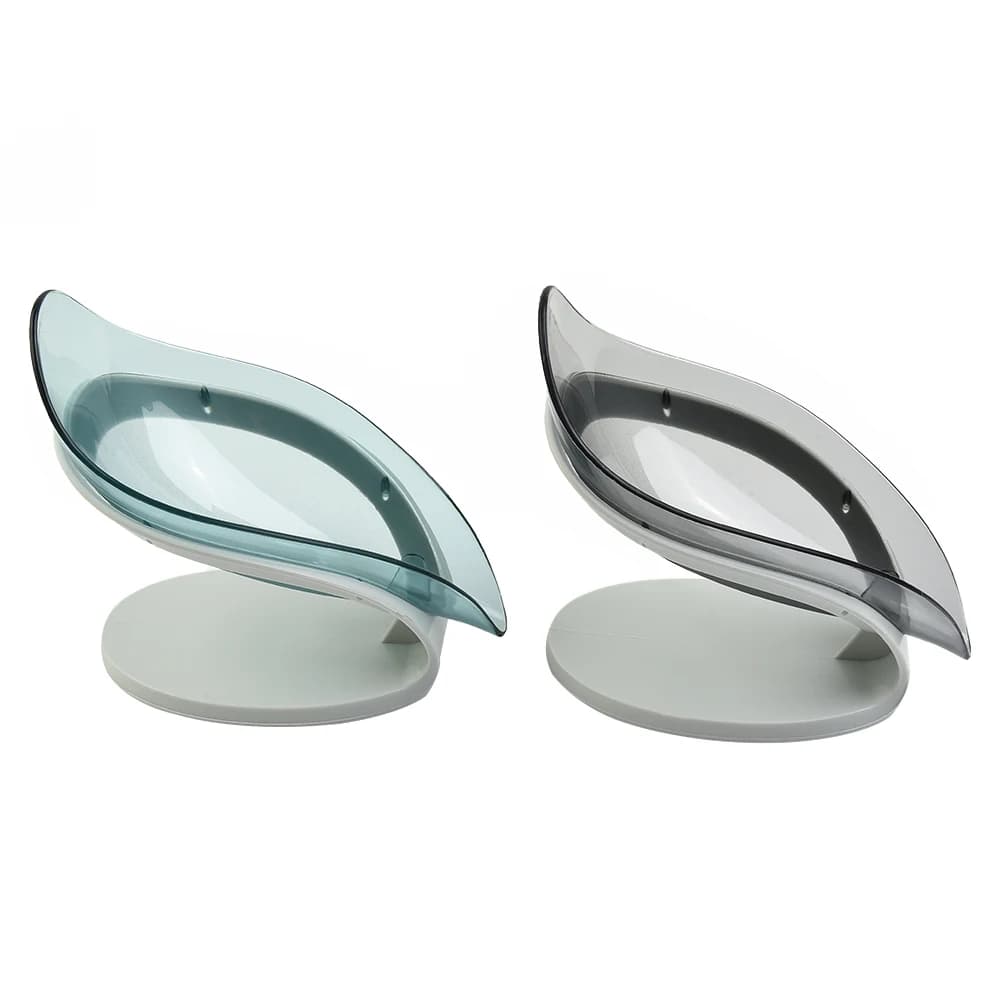 Portasapone Dispenser Foglia Sapone Balcone Bagno Bagno Doccia Cucina Stand Scatola Piatto di stoccaggio Vassoio Custodia Nuovo caldo portatile