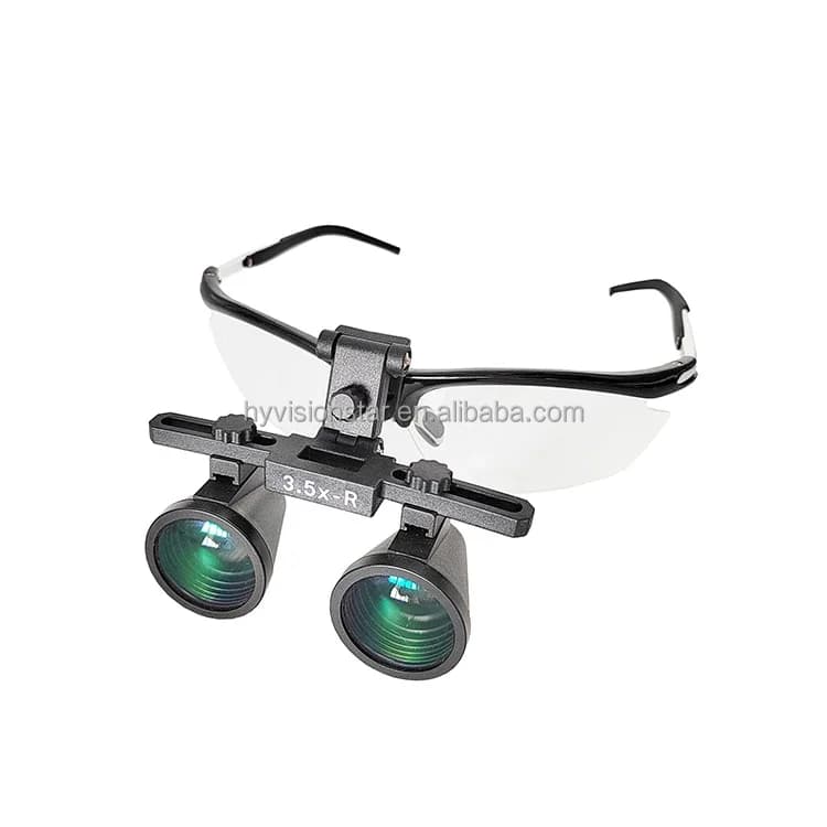 Binocolo Orascopico Dentista Chirurgia Lenti di ingrandimento dentali wireless 3,5x in vendita