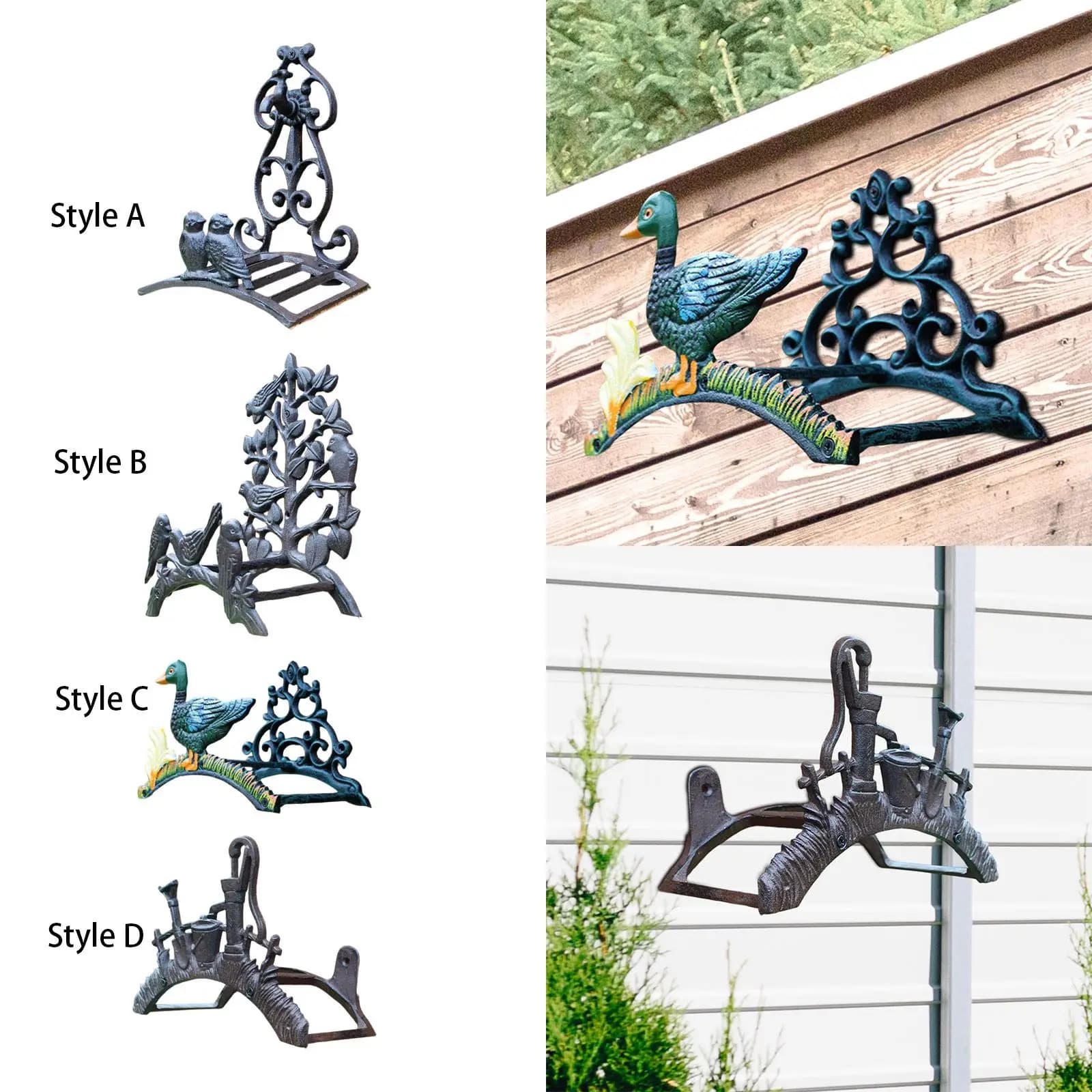 Garden Hose Support for Water Hose Hook Mounted Wall For Backyard