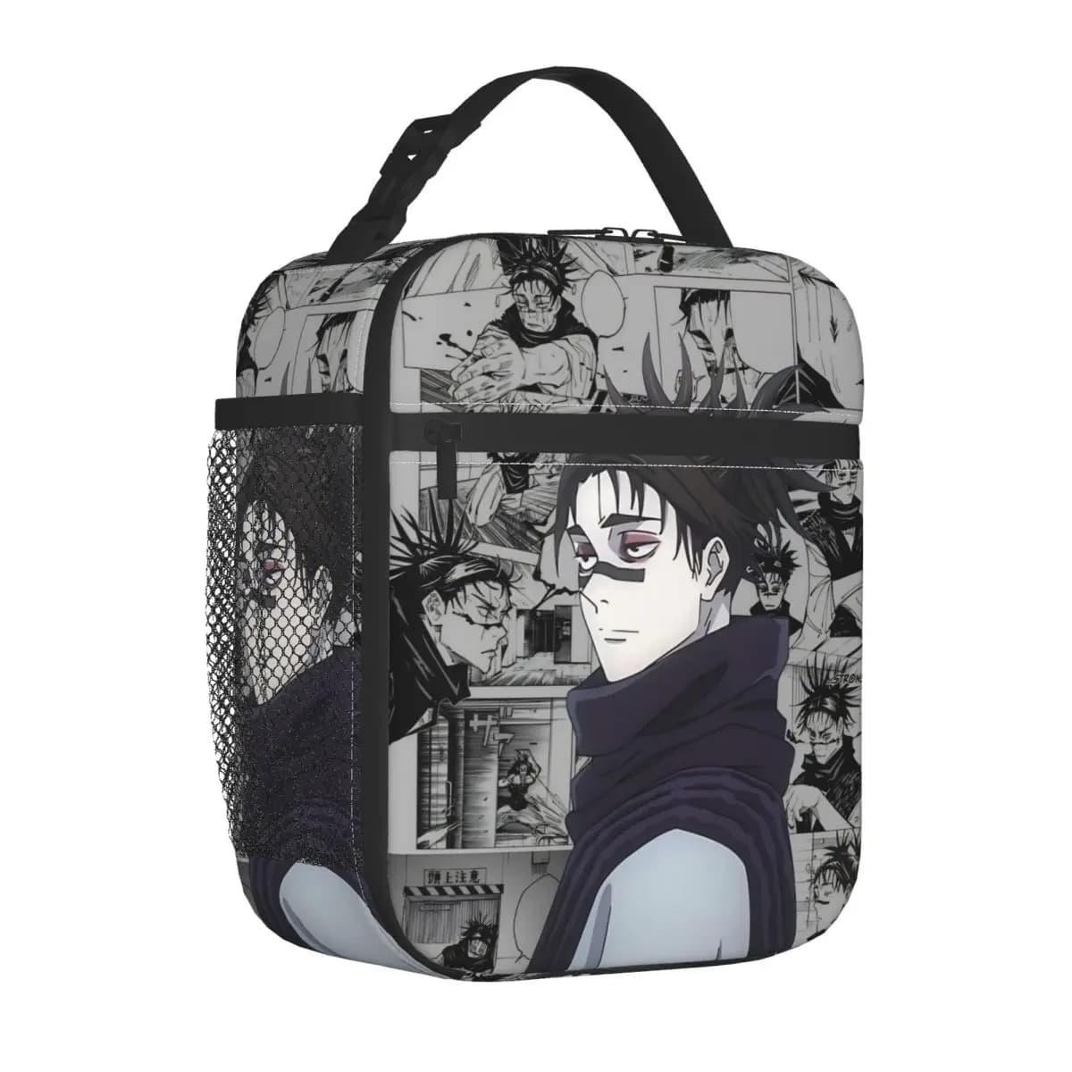 Choso Manga Insulated Lunch Bag Large JJK Kaisens Anime Meal Container Cooler Bag Tote Lunch Box School Travel Men Women