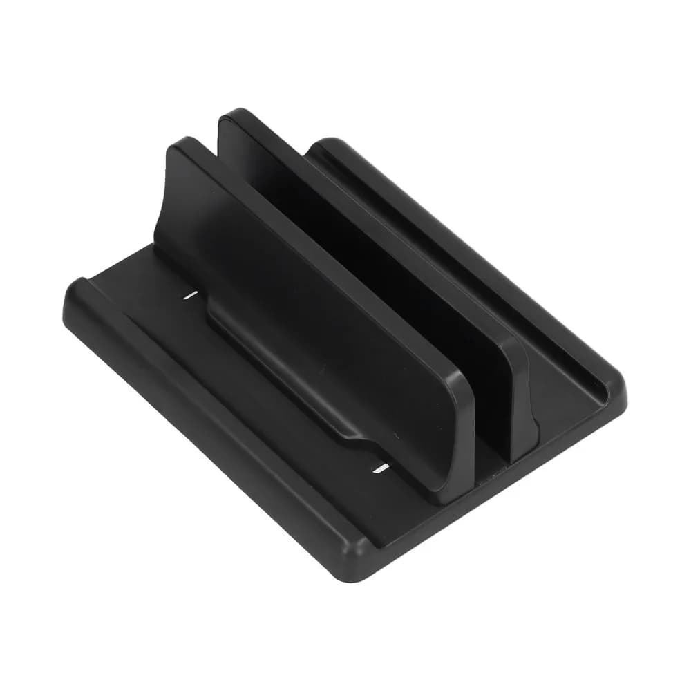 Plastic Vertical Laptop Stand Black Different Specifications Laptop Bracket Dock Laptop Storage Rack Desk Organization