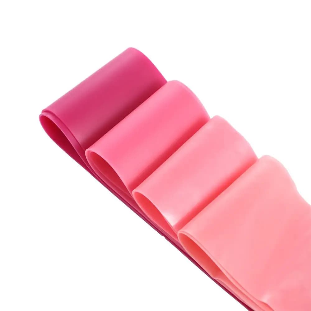 Training Equipment, Elastic Bands for Resistance, Yoga and Fitness Exercises, Stretching Wheels