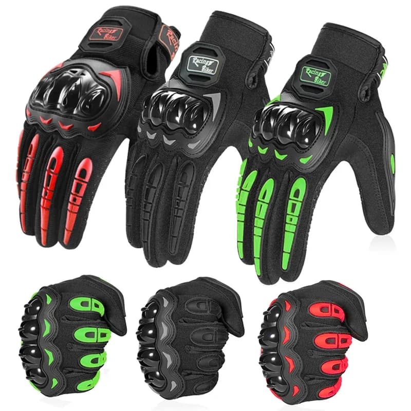 Guanti Moto Guante guanti impermeabili Touch Screen Full Finger guanti protettivi Anti-caduta guanti Moto antiscivolo