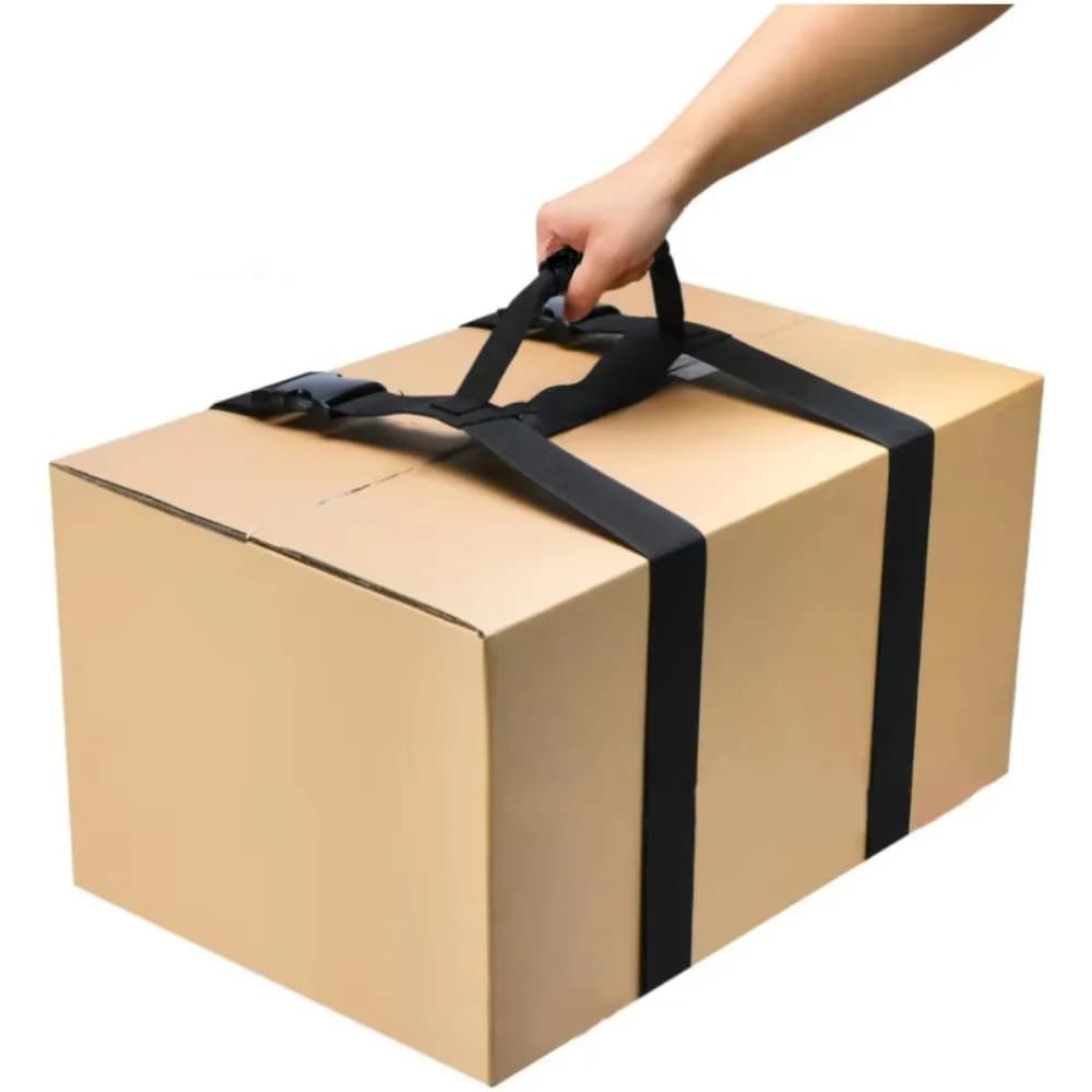 New Adjustable Length Nylon Moving Strap Non-Slip Durable Sturdy Luggage Strap Handheld Lifting Belt Hauling Boxes