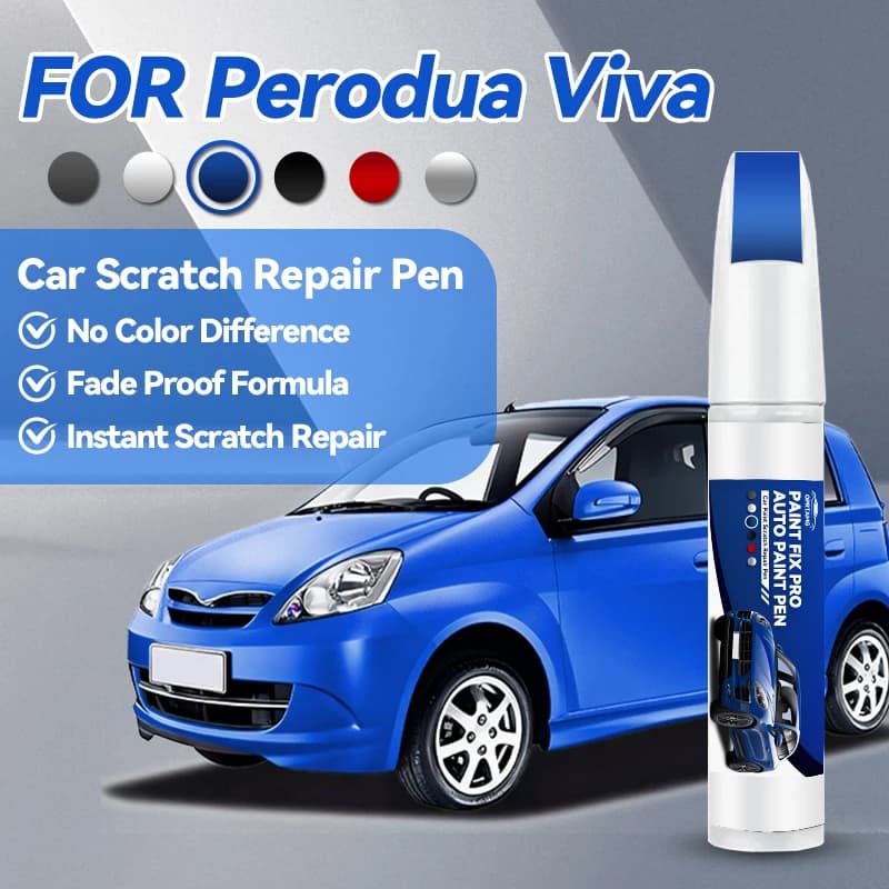 Car body paint pen touch up For Perodua Viva auto paint concealer pencil acrylic paints body repair car accessories detailing