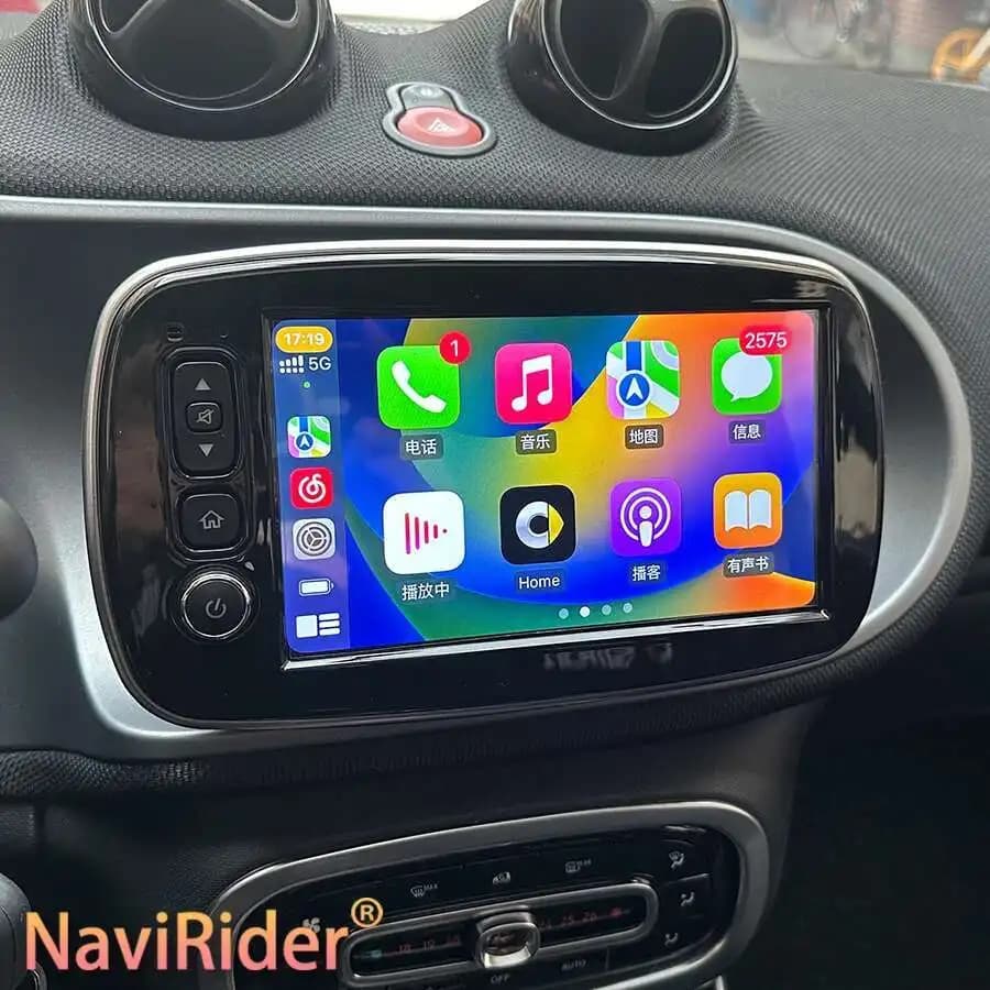 Per Benz Smart 453 Fortwo 2014 - 2020 8 pollici Android 13 schermo Radio navigazione multimediale per Auto GPS Bluetooth Android Auto Carplay