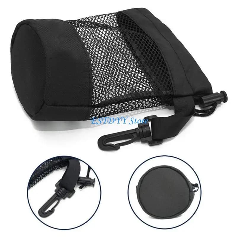 G6DE Lightweight Nylons Golf Ball Meshy Bag Storage Pouches Container Portable Carrying Holder Meshy Drawstrings Pouches
