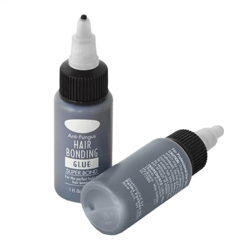 30ml Parrucchino Strumento Adesivo liquido Ciglia finte Colla per parrucche Facile da applicare Estensione dei capelli del salone Impermeabile Professionale Invisibile Bond
