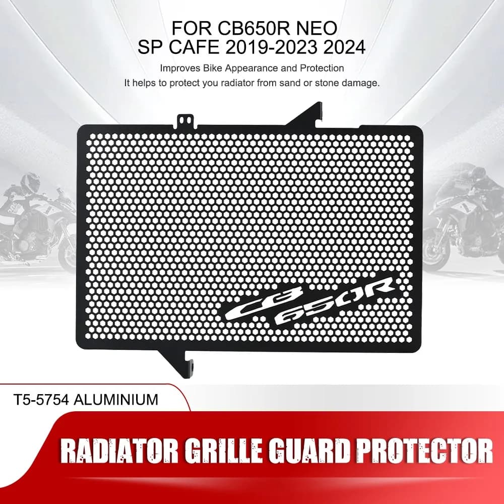 Griglia del radiatore Protezione Della Copertura Della Protezione Misura Per Honda CB650R Neo SP Cafe 2019-2020-2021-2022-2023-2024 Accessori Moto
